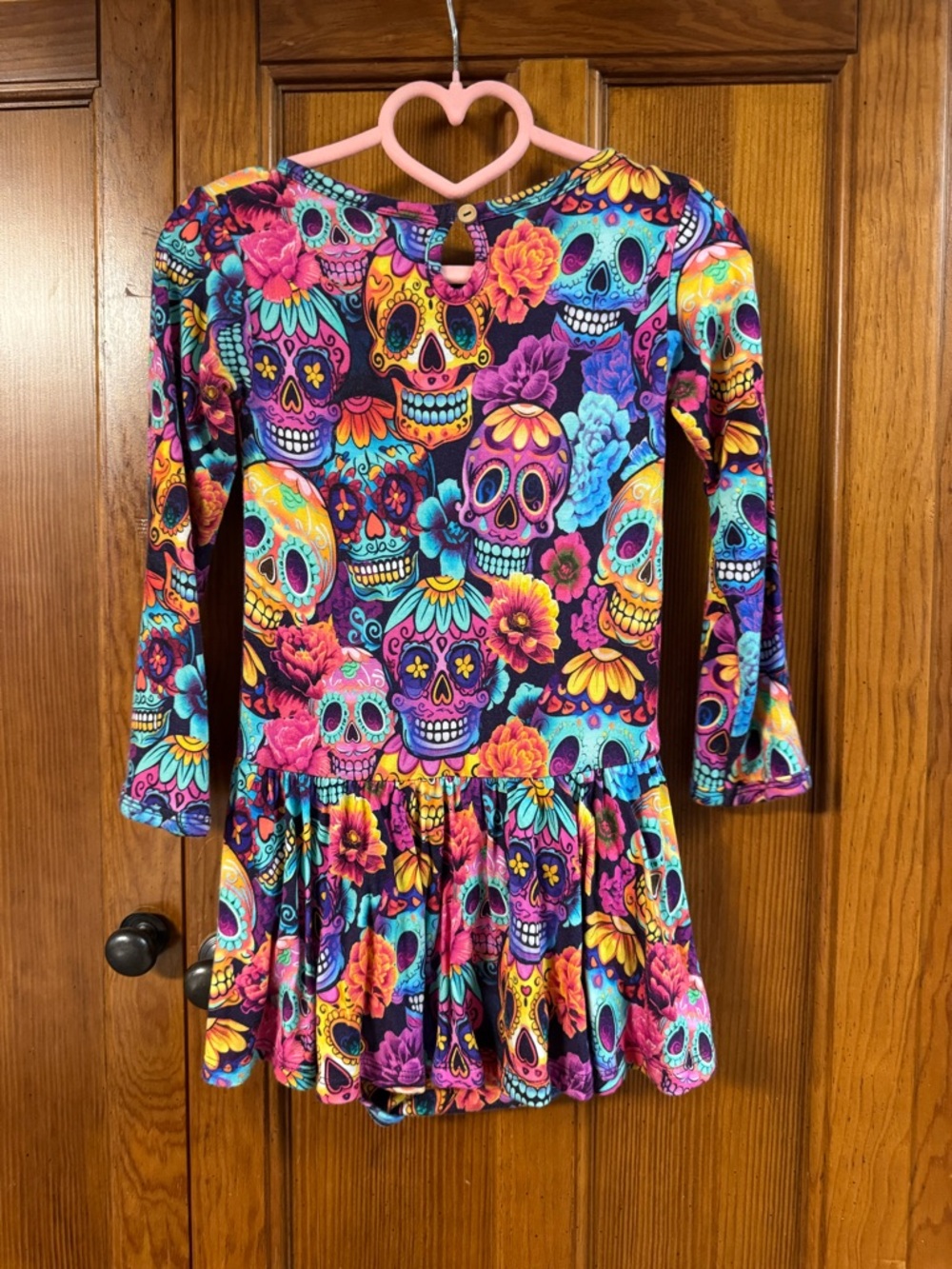 Bums & Roses Colorful Skull Dress - Picture 3 of 3